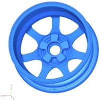 汽车轮毂的拓扑优化设计的图1